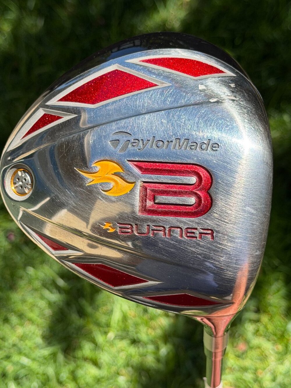 TaylorMade Burner 2007 Driver Stiff Flex REAX 49g Graphite 460cc Right Hand